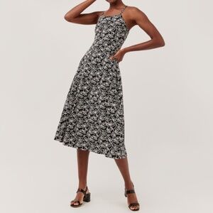 Pact Women's Fit & Flare Midi Dress